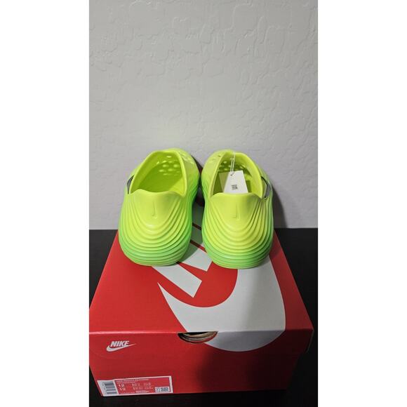 New Nike Raect Rejuven8 Green Volt Size 12 - Picture 5 of 5